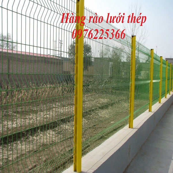Hàng rào lưới thép hàn - Đầy đủ kích thước,thông số