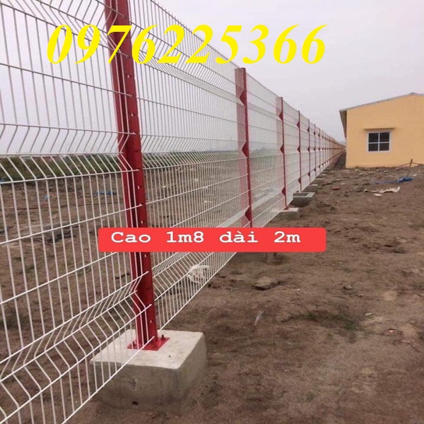 Hàng rào lưới thép hàn - Đầy đủ kích thước,thông số