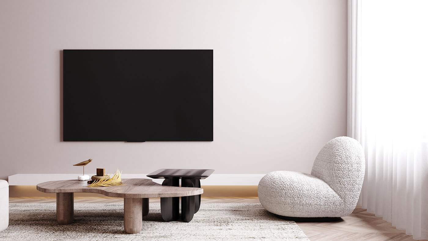 Mẫu thiết kế nội thất căn hộ chung cư 53m2 đẹo hiện đại