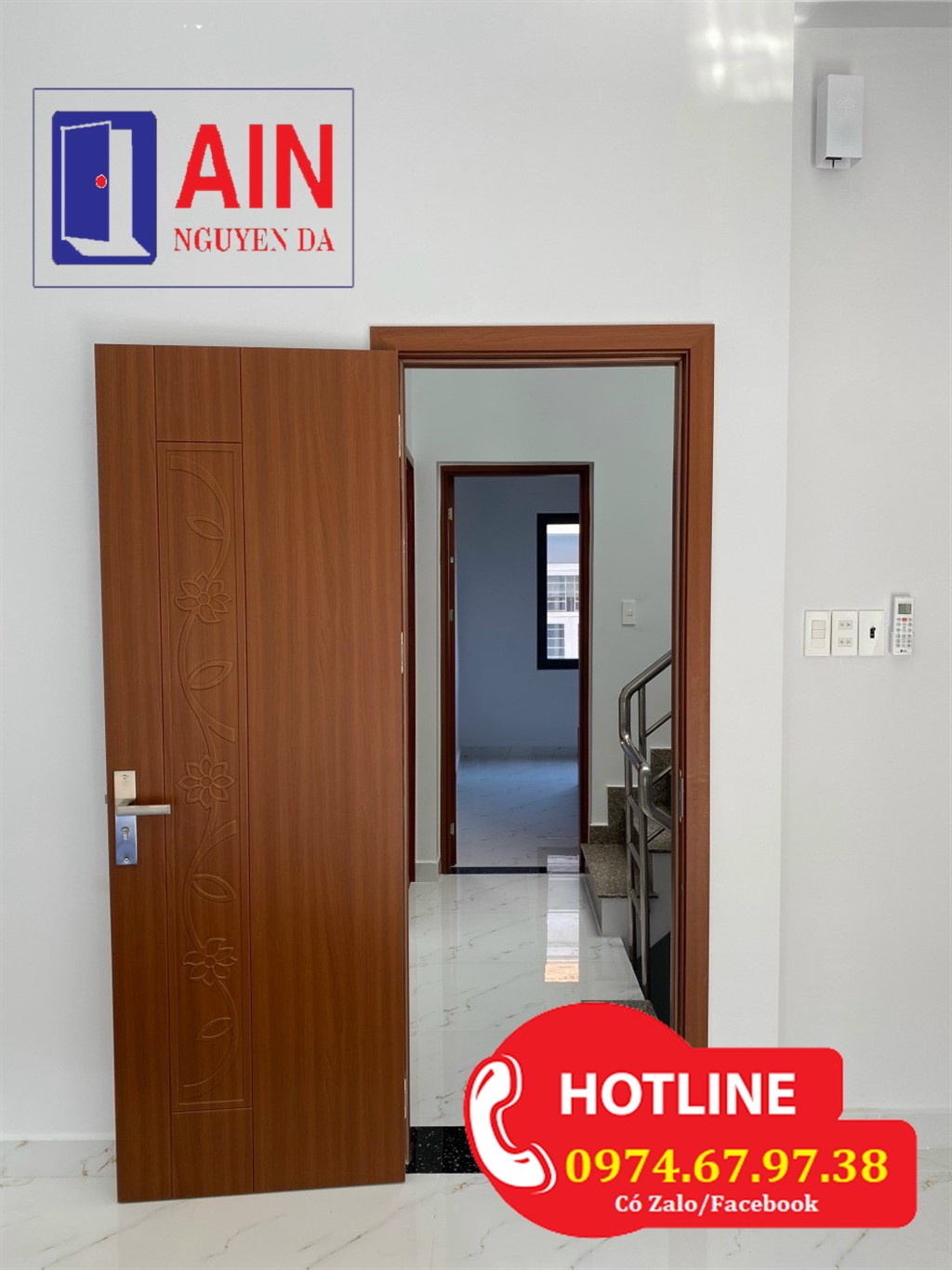 Cửa nhựa ABS Hàn Quốc tại Dĩ An - Bình Dương - Cửa nhựa giả gỗ giá rẻ