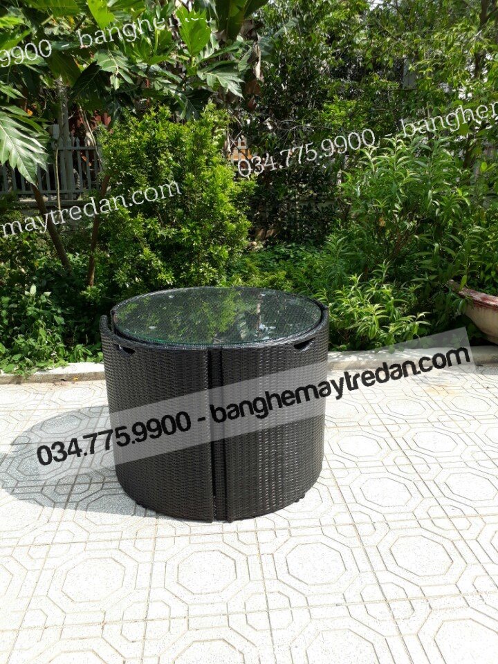 Bàn ghế ăn, ghế cafe ngoài trời - Mây Tre Lục Bình
