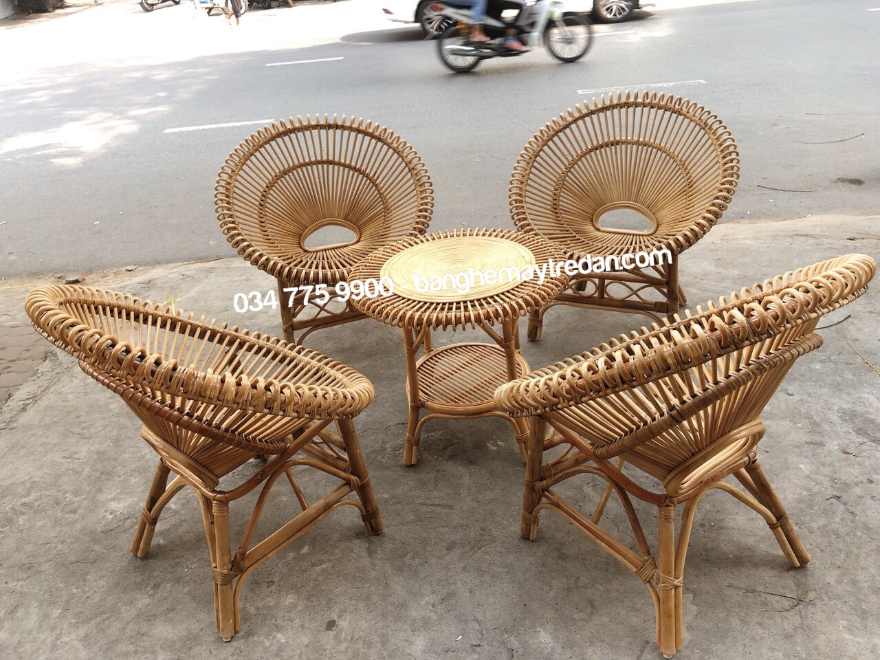 Xưởng đan ghế sen mây đẹp, giá tốt tại TP HCM