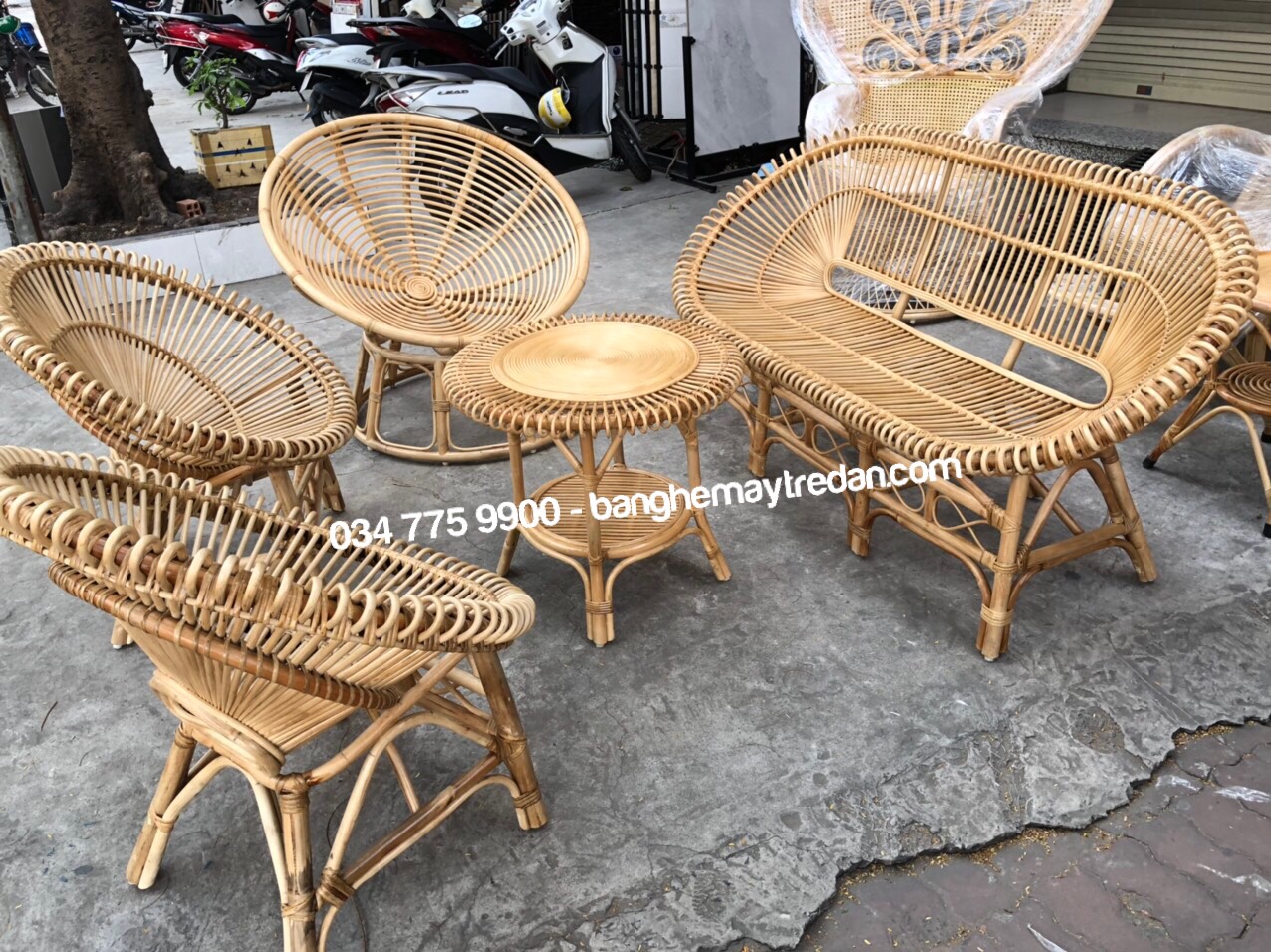 Xưởng đan ghế sen mây đẹp, giá tốt tại TP HCM