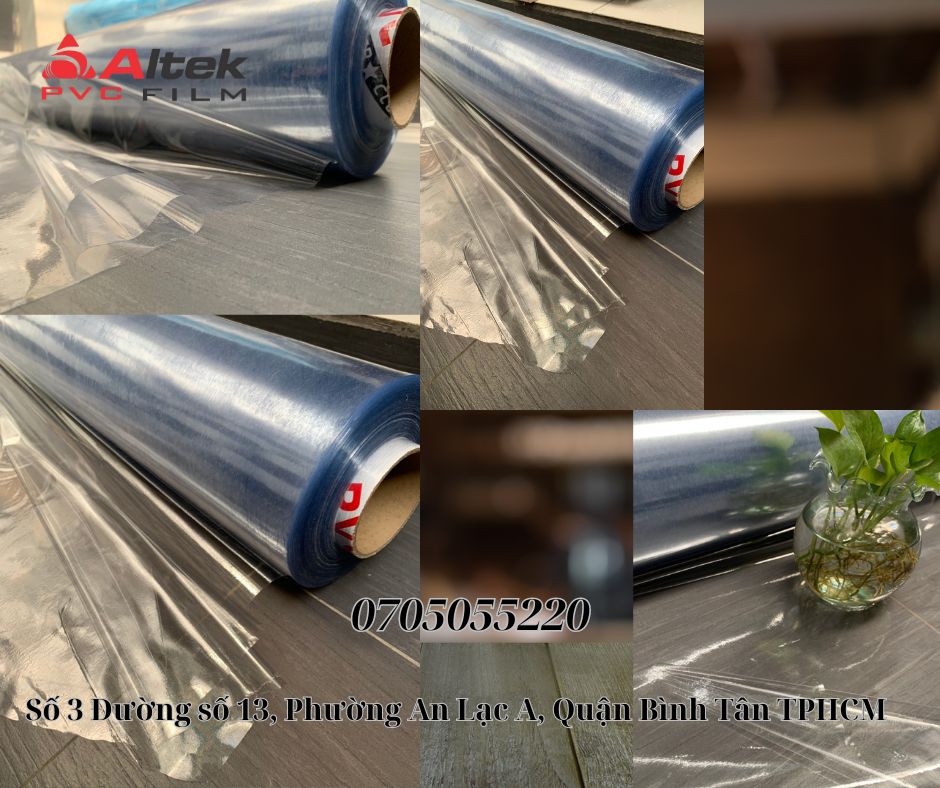 Cuộn màng nhựa mềm dẻo PVC giá tốt nhất thị trường