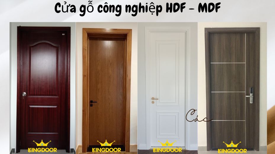 Cửa Gỗ Công Nghiệp tại Phú Quốc có những loại nào