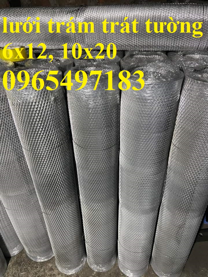 Lưới trát tường 6x12, lưới trát tường 10x20, lưới trám trát tường