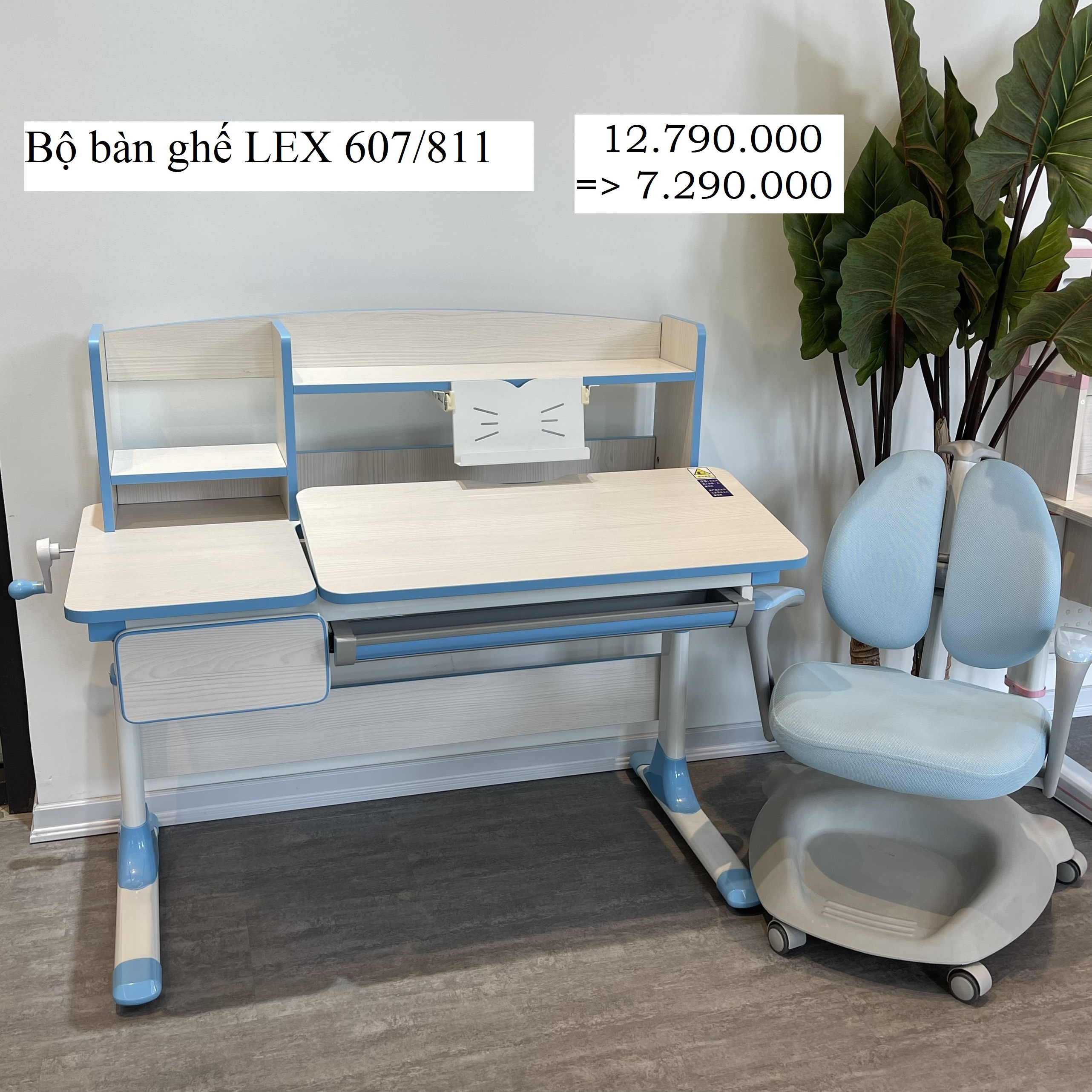 Bàn học thông minh LEX 607 chính hãng IK KIDS