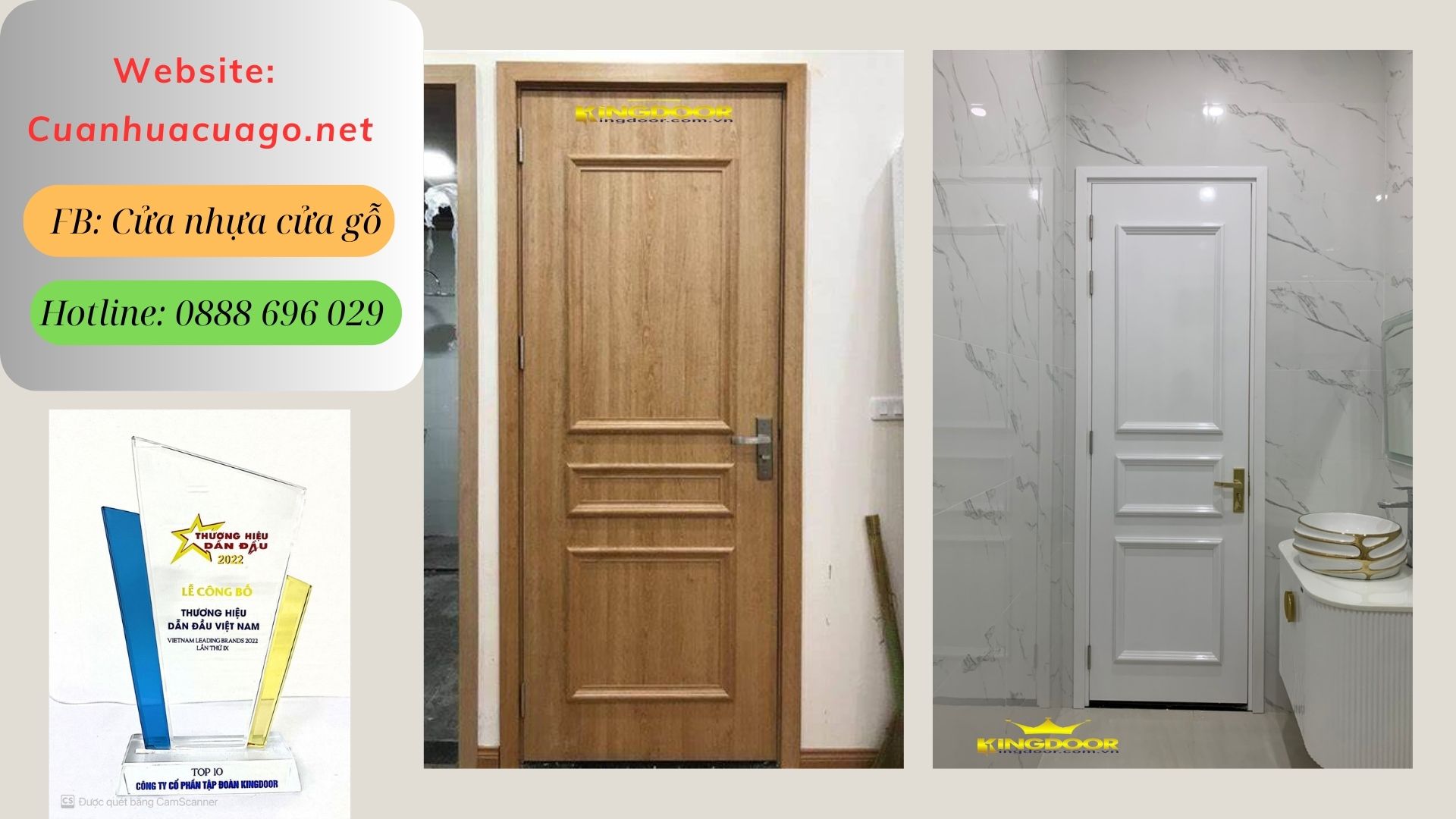 Cửa nhựa giả gỗ composite chạy chỉ nổi tại Bình thuận