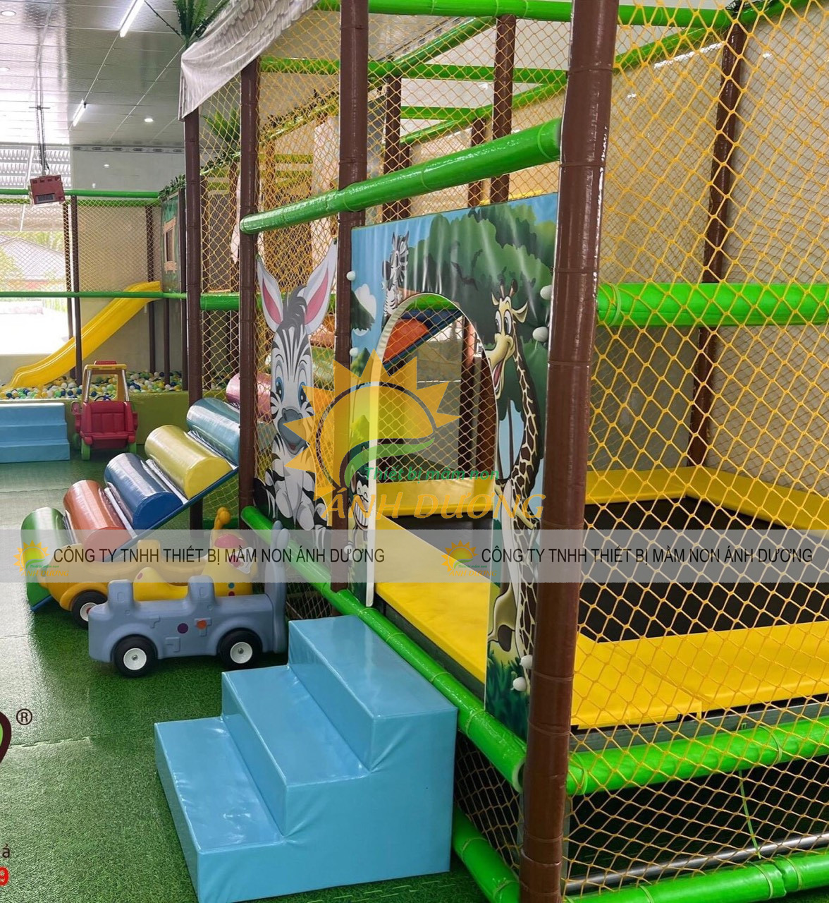 Cung cấp phụ kiện, linh kiện cho khu vui chơi liên hoàn trẻ em