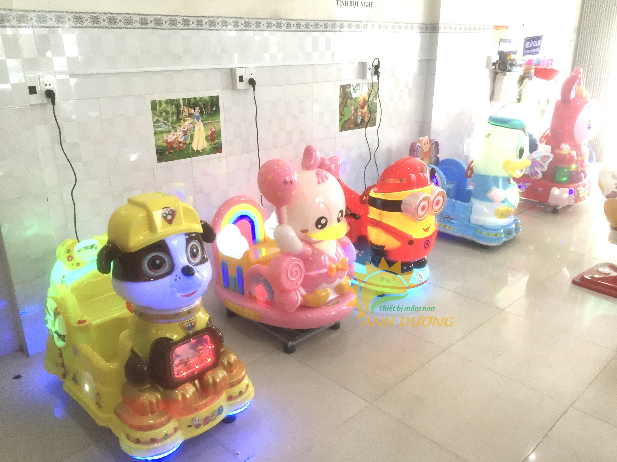 Cung cấp phụ kiện, linh kiện cho khu vui chơi liên hoàn trẻ em