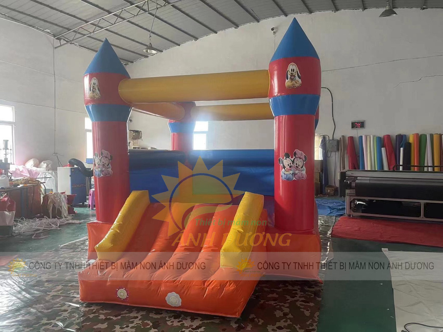 Cung cấp phụ kiện, linh kiện cho khu vui chơi liên hoàn trẻ em