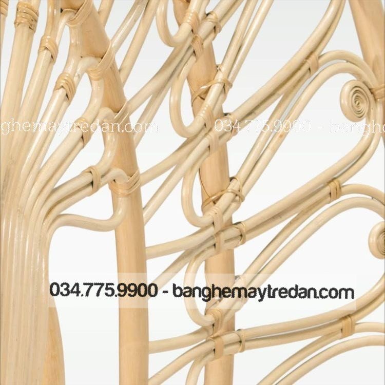 Giường mây nhẹ nhàng, tinh tế và sang trọng