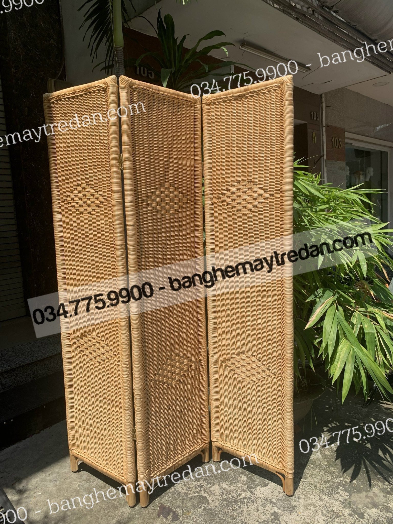 Vách ngăn phòng đan kín cho spa, nhà hàng cao cấp