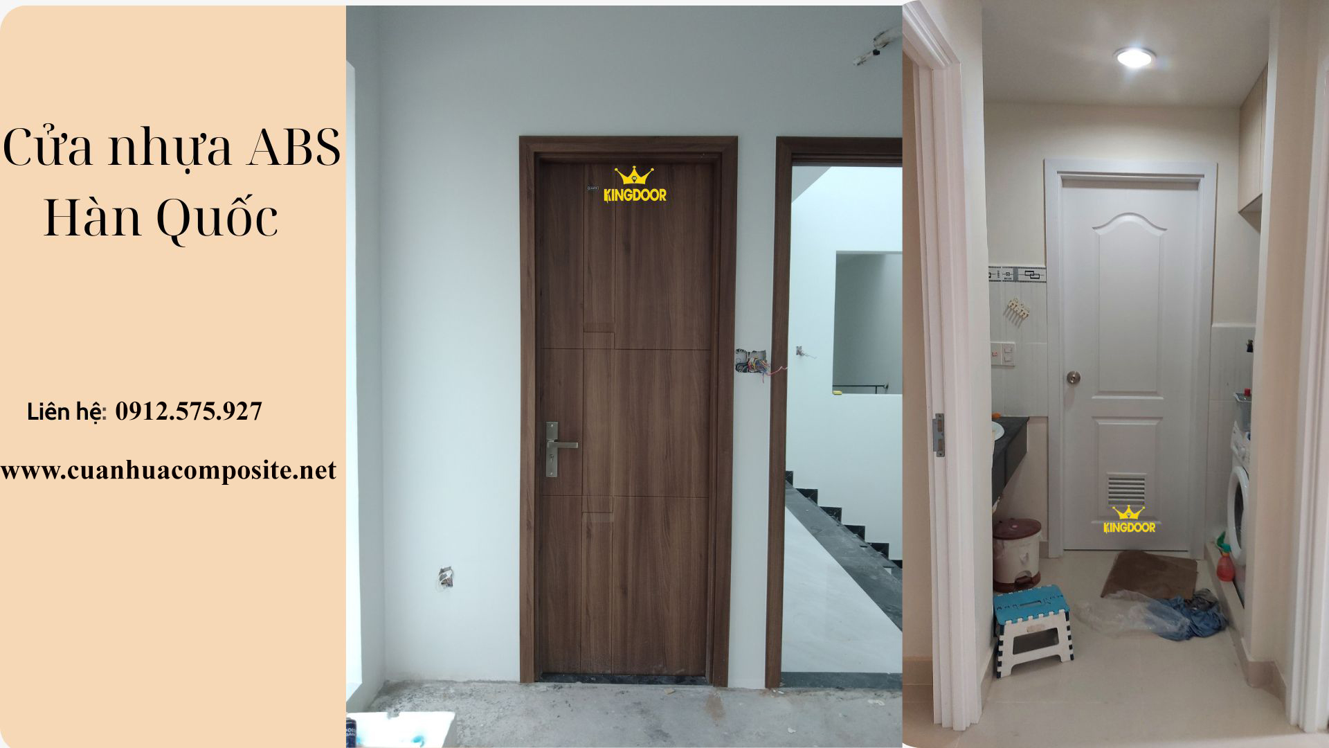 Cửa Nhựa ABS Hàn Quốc Tại Bạc Liêu - Cửa nhựa giả gỗ giá rẻ