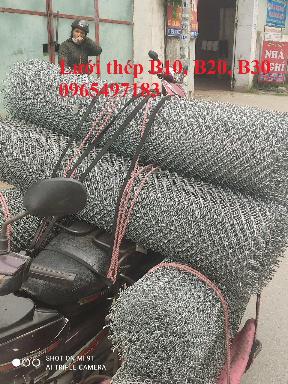 Lưới B20 mạ kẽm, Lưới B20 bọc nhựa có sẵn tại Hà Nội