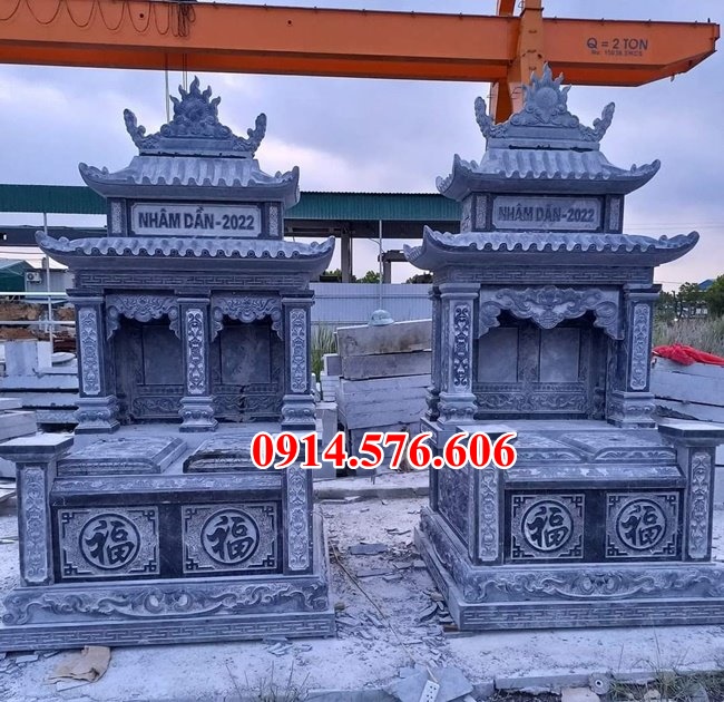 mẫu mộ đá ba mái bá bà rịa vũng tàu, mồ mả đá tro cốt