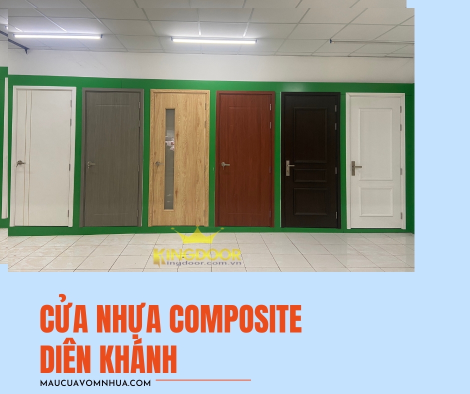 CỬA NHỰA COMPOSITE TẠI DIÊN KHÁNH - CỬA NHỰA GIẢ GỖ