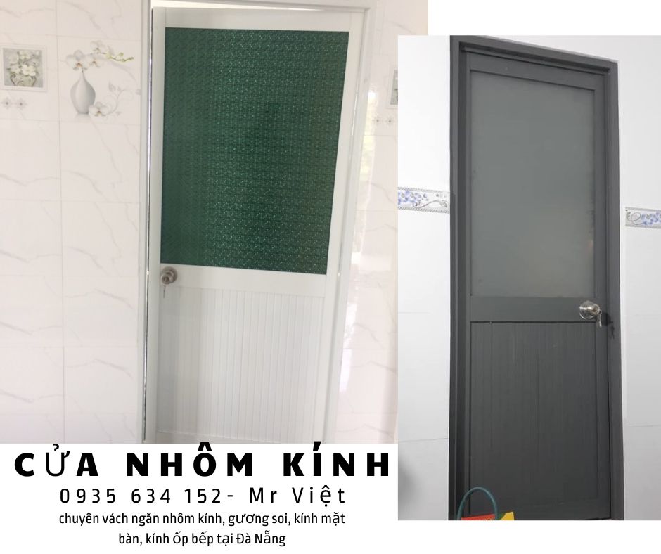 Cửa nhôm kính, cửa nhôm thường giá rẻ Đà Nẵng