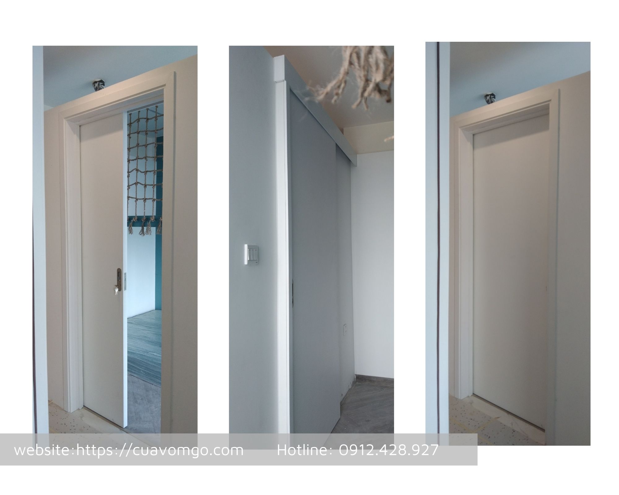 Cửa gỗ công nghiệp MDF tại Phú Nhuận  Melamine - Laminate