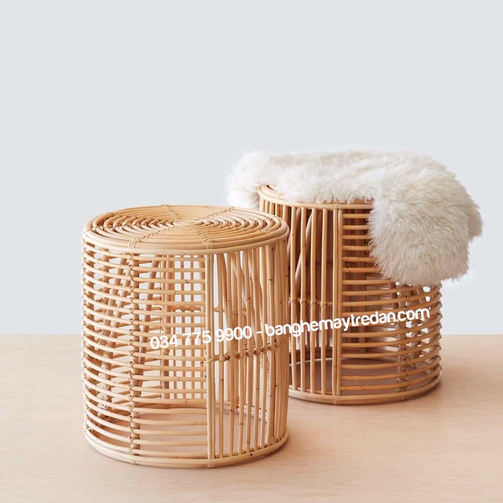 Bàn sô pha hình tròn hiện đại - Mây Tre Lục Bình