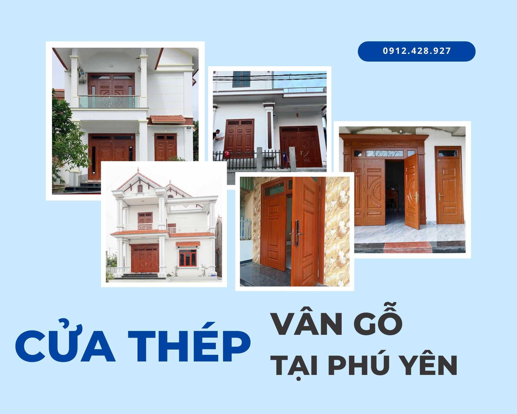 Cửa Thép Vân Gỗ tại Phú Yên  Cửa Thép Cao cấp Số 1 Tại Việt Nam