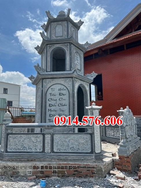 nghệ an 55 mộ tháp hình lục lăng bát giác bằng đá, bảo tháp sư