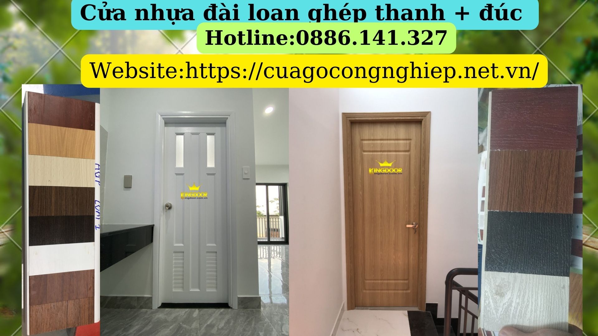 Cửa nhựa đài loan tại Tam Kỳ - cửa nhà vệ sinh