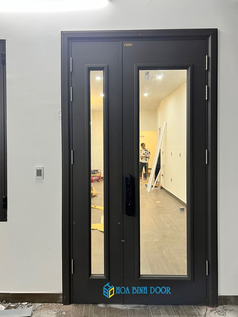 Báo giá Cửa thép vân gỗ tại Củ Chi -TP HCM