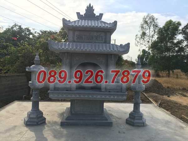 Mẫu miếu thờ bằng đá để tro cốt - 123 mẫu am thờ thần linh