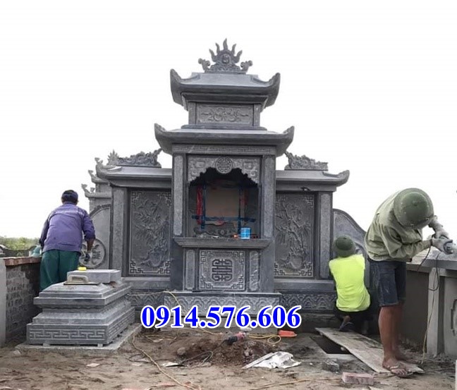 mẫu 904 mộ đá để thờ tro cốt bán tây ninh, hình tháp lục bát giác