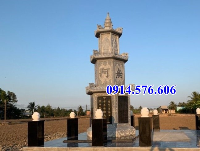 507 mộ đá bán phú yên, lăng mộ lục lăng hình tháp bát giác tro cốt