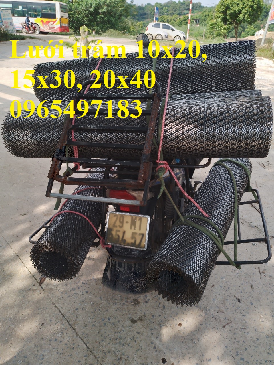 lưới mắt cáo 20x40, lưới hình thoi 20x40, lưới trám 20x40 dày 2mm