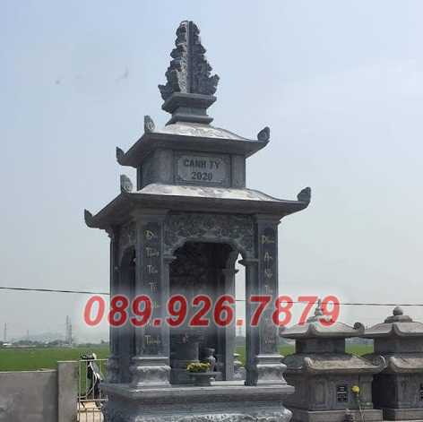 Mẫu mộ tháp bằng đá đép bán Hồ Chí Minh - mộ tháp sư thầy - 7879
