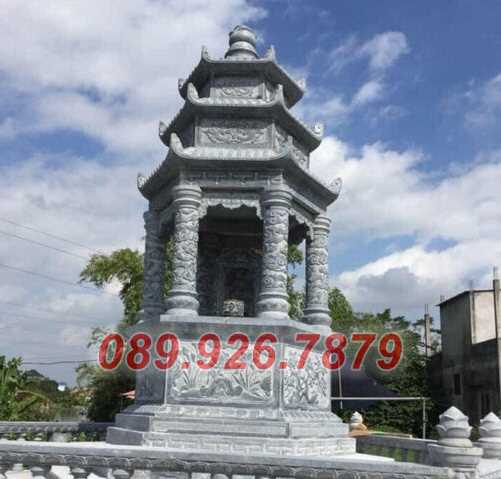 Tháp mộ đá - Mẫu tháp mộ bằng đá đơn giản bán Tây Ninh - mộ sư thầy