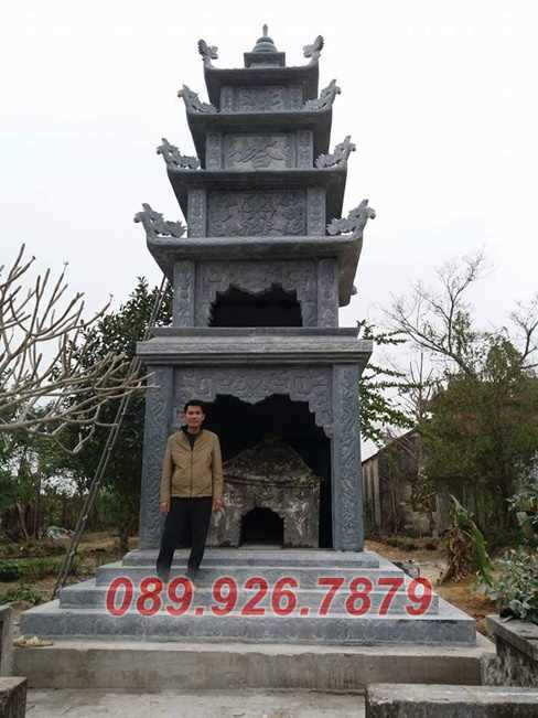 Mộ tháp đá - Mẫu mộ tháp bằng đá bán Đồng Tháp