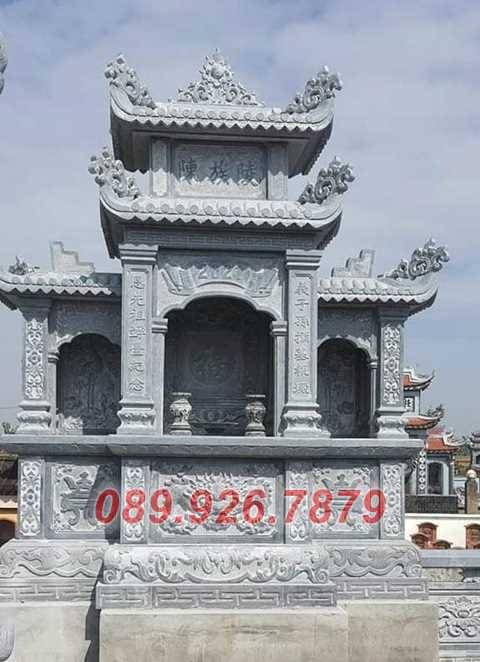 Mẫu mộ đá đôi đẹp bán Trà Vinh - mẫu mộ đá đơn giản - Địa chỉ bán mộ