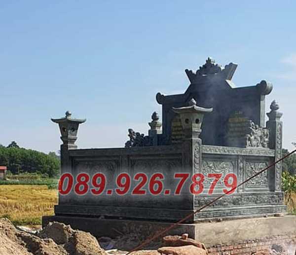 Mẫu mộ đá đôi đẹp bán Trà Vinh - mẫu mộ đá đơn giản - Địa chỉ bán mộ