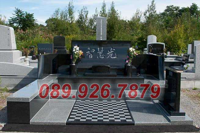 Mẫu mộ đá đôi đẹp bán Trà Vinh - mẫu mộ đá đơn giản - Địa chỉ bán mộ