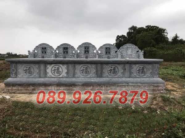 Mộ đá đẹp - Mậu mộ đá đôi cho ông bà cha mẹ gia đình có mái không mái