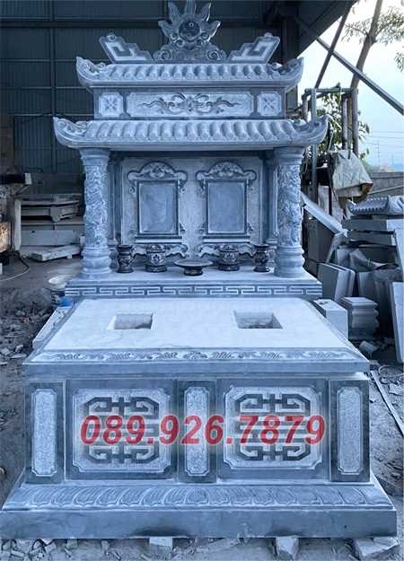 Mẫu mộ đá đôi đẹp bán Tây Ninh - Giá bán mộ đá đôi, lăng mộ, tháp mộ