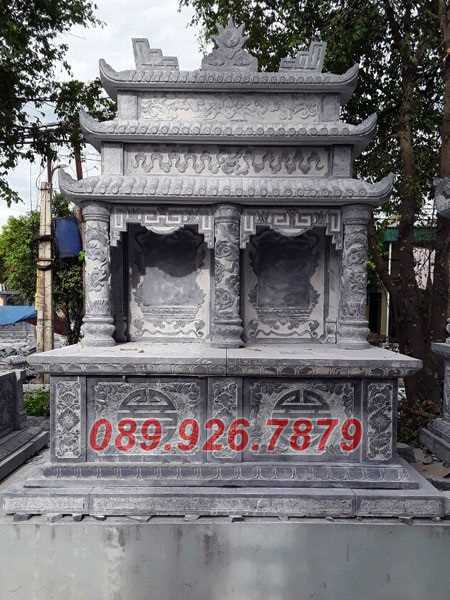 Mẫu mộ đá đôi đẹp bán Tây Ninh - Giá bán mộ đá đôi, lăng mộ, tháp mộ