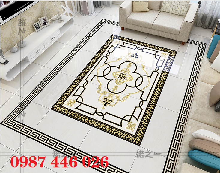 Gạch thảm thảm gạch nền nhà phòng khách đẹp HP292