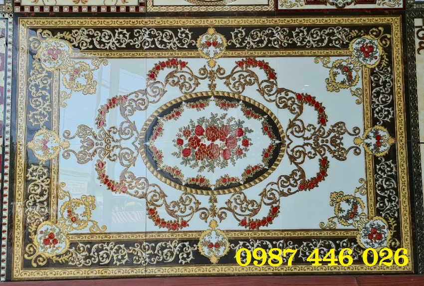 Gạch thảm thảm gạch nền nhà phòng khách đẹp HP292