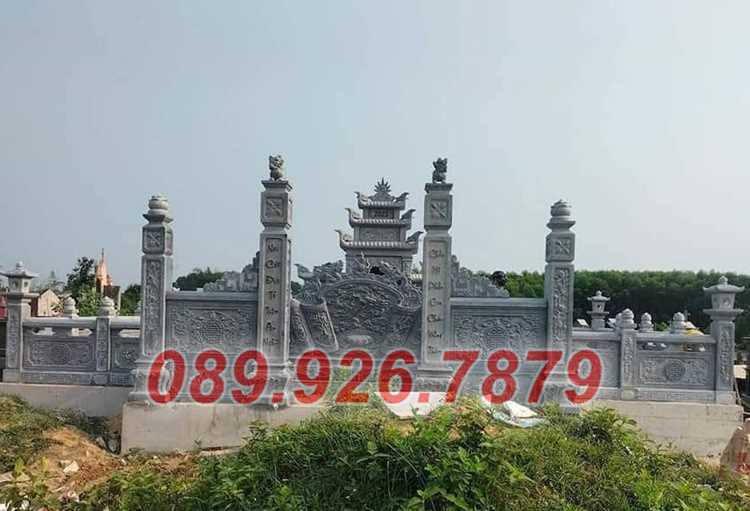 16 mẫu cổng đá xanh đẹp,  khu lăng mộ, nghĩa trang, nhà thờ, đá trắng
