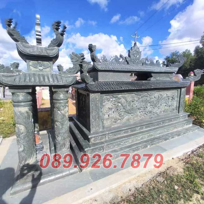 16 mẫu cổng đá xanh đẹp,  khu lăng mộ, nghĩa trang, nhà thờ, đá trắng