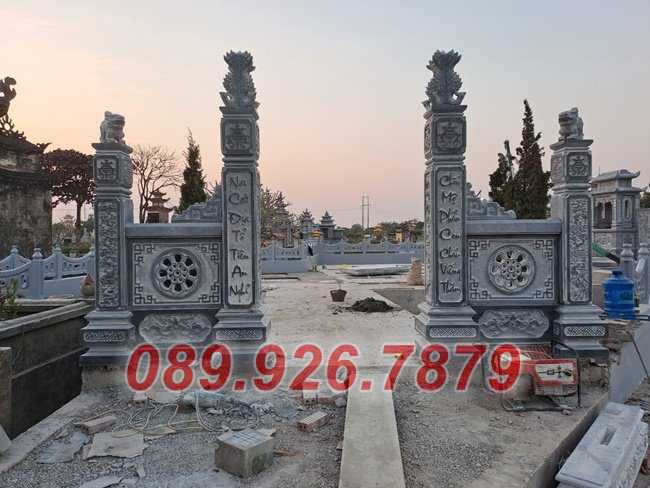 Top 10 mẫu cổng đá đẹp nhất bán Đồng Nai - Cổng đá nhà thờ, từ đường