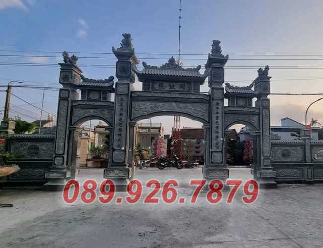 Top 10 mẫu cổng đá đẹp nhất bán Đồng Nai - Cổng đá nhà thờ, từ đường