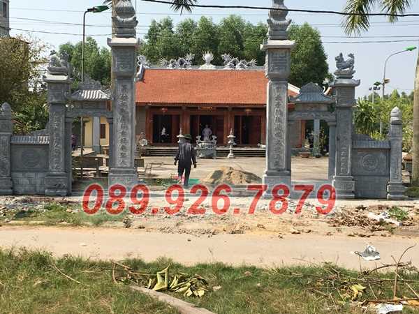 Hồ Chí Minh mẫu cổng đá nhà, lăng mộ - Mẫu cổng đá chùa, miếu, làng