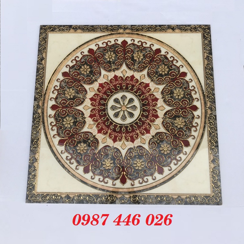 Gạch chiếu  nghỉ, thảm gạch cầu thang trang trí 80x80cm