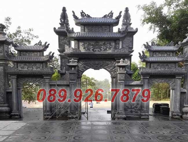 Cổng đá lăng mộ - Mẫu cổng đá nghĩa trang tại Vũng Tàu, nhà chùa, miếu